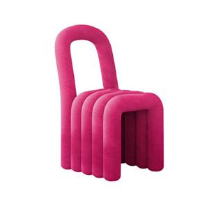 의자 피아노 핑크 볼드라인