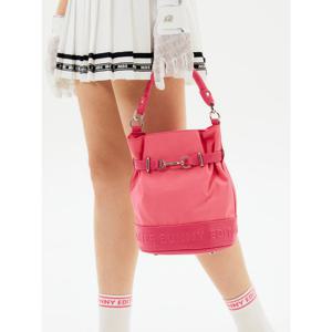 [마스터바니] 여성 양각 로고 스트랩 버킷백