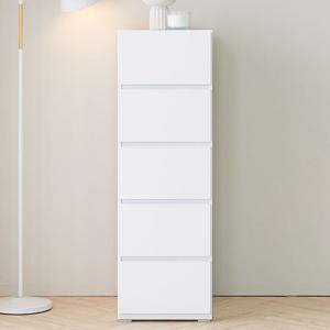 토리 속깊은 미니 5단 코너 옷 틈새 서랍장 400 (착불)