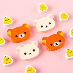 [문구/오피스] 리락 쿠마 친친 지우개 세트-32EA