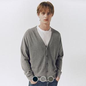 [지오다노]남자 가디건 V/브이넥 스티치 긴팔 니트 카디건 056512