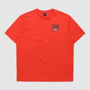 M 엄브로반팔티 NQK UQ121CRS31-ORG 팝러쉬 그래픽 반팔 티셔츠 / ORANGE