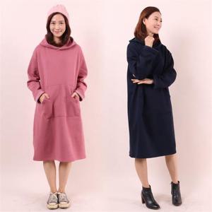 [강물처럼]아이우먼 머치기모후드원피스 WW7071M011 빅사이즈 (6