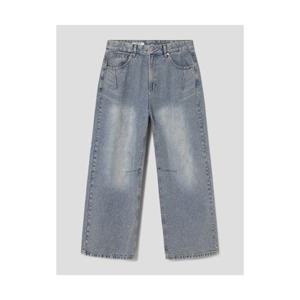 에잇세컨즈 8SECONDS 더티 브러쉬드 절개 팬츠 스카이 블루 265121CP5Q 405843