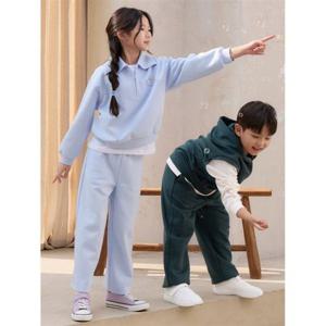 탑텐 TOPTEN KIDS 여아 더블니트 카라 하프넥 셋업_MKG1IP2001 MKG1IP2001 405808