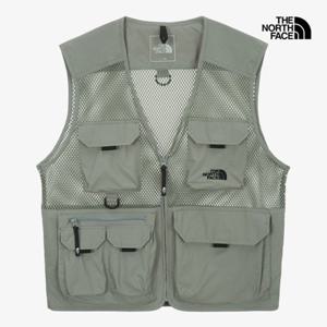 [노스페이스] 노스페이스 NV5VS01B 남성 조끼 익스플로링 메쉬 베스트 SLATE KHAKI NV5VS01