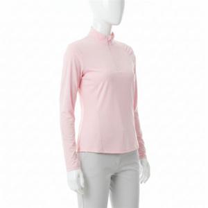 지포어 실키 테크 나일론 러치드 쿼터 집 풀오버 G4LF23K873-TRIF 여성 370288