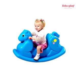 유아말타기 흔들말 블루 아기 유아 장난감 말 말타기 시소