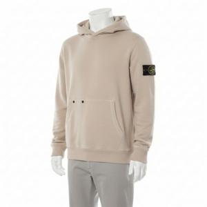 스톤아일랜드 61041 OLD Effect 코튼 Diagonal 플리스 후드 Sweat 티셔츠 811561041 V0194 373959