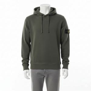 스톤아일랜드 64151 코튼 플리스 후드 Sweatshirt_레귤러 핏 801564151 V0059 후드티_레귤러핏 374281