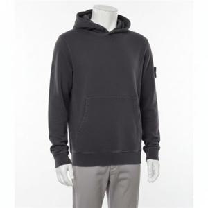 스톤아일랜드 61720 브러쉬드 코튼 플리스 Snap 후드 Sweatshirt_레귤러 핏 791561720 V0062 스냅 후드티_레귤러핏 374357