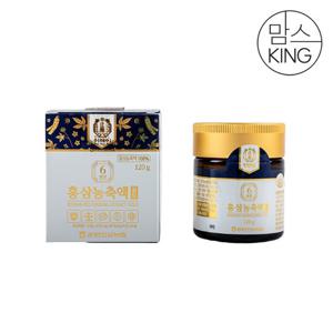 [맘스킹][강원인삼농협] 6년근 홍삼 농축액 골드 100% 120g