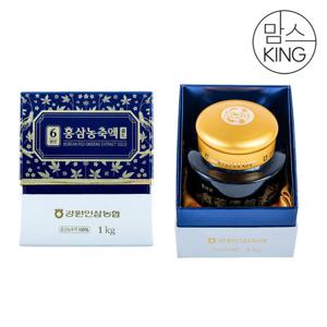 [맘스킹][강원인삼농협] 6년근 홍삼 농축액 골드 100% 1kg