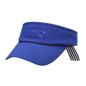 [핑골프](사은품증정) 여성 뒷리본 썬바이저 (121E1CP051_BL)