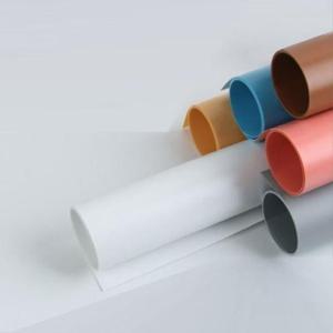 촬영 PVC 양면 무광 배경지 White 사진 스튜 45x85cm