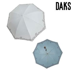 [닥스(우양산)]안쪽 컬러코팅 끝당 장미자수 포인트 암막양산 PBI044I