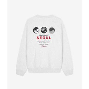 뉴발란스 NEW BALANCE NBNCG2A013 UNI NB 서울 글로벌 익스클루시브 맨투맨 (LIGHT GRAY) NBNCG2A013_16 451218