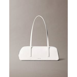 [캘빈클라인 진]여성 CK 글로시 유광 숄더백 가방 회이트 4F3638G (4F3638G-4LX)