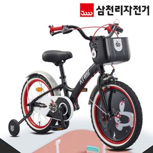 삼천리 KBO KT 위즈 18인치 어린이용 네발 자전거 보조바퀴 2026년형 번호키 증정