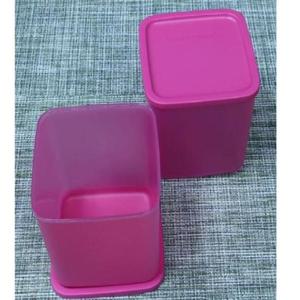 주방용품 타파웨어 밀폐용기 반찬통 냉장고 용기 핑크 1.8L 2P