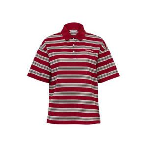 아이더 CIEL (씨엘) 여성 스트라이프 반팔 폴로 티셔츠_Dark Red DWM26244R7 408139