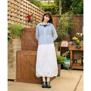 아이더 SHEER (시어) 여성 롱 스커트_White DWM26378W2 408198