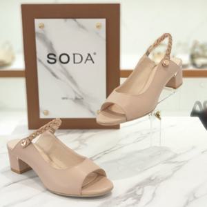 여성 쎄미 캐쥬얼 토오픈 투웨이 샌들 (ALD031LS49G)