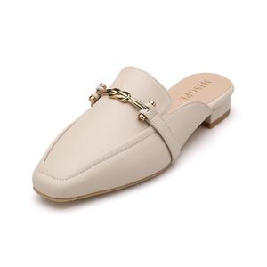 [미소페] 여성 골드 메탈장식 블로퍼 012223702 2cm 2color 012223702