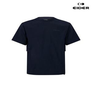 아이더 (DMM26245_N9) 남성 brrr (브르르) 우븐 반팔 라운드 티셔츠