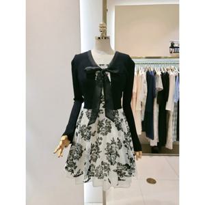 샤틴 리본 포인트 가디건 (S252B965) S252B965