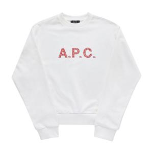 라프리마 아페쎄 COEIP F27887 TAB BLANC/ROUGE 여성 맨투맨