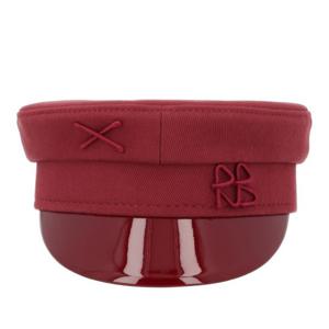 루슬란바진스키 로고 자수 플랫 탑 햇 KPC067SS26 C LK WRBBURG