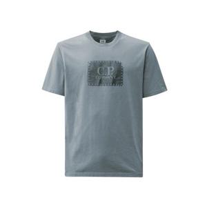 라프리마 CP컴퍼니 301 저지 로고 라벨 티셔츠 18CMTS029A 005100W 872