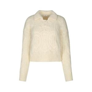 라프리마 셀린느 스웨터 인 ARAN 모헤어 앤 울 아란 2ADMI884Z 01OW