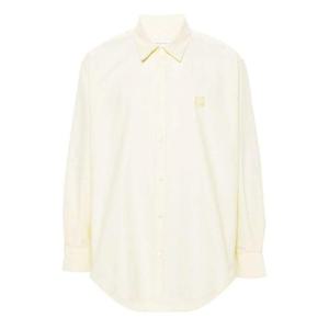 라프리마 메종키츠네 컨투어 폭스 헤드 스케이트 셔츠 MM00405WC2047 P719