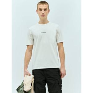 라프리마 CP컴퍼니 241 저지 가먼트 다이드 로고 티셔츠 16CMTS085A 005431G 103