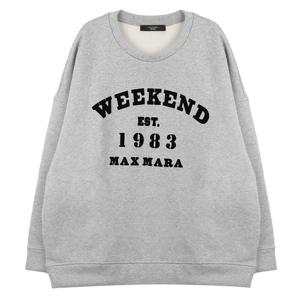 라프리마 위켄드 막스마라 곰모소 코튼 크루넥 스웨트셔츠 WKDGOMMOSO-002