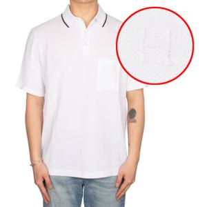 에르메스 남성  Piqures Sellier 카라 티셔츠 H357950HA90