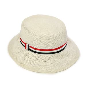 톰브라운 삼선 스트로 버킷햇 여성 FHC352A 07736 114