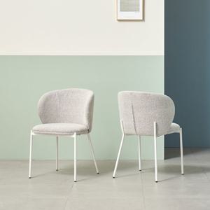 [일시품절] 리바트 세계가구 보스코 패브릭 식탁의자 B형