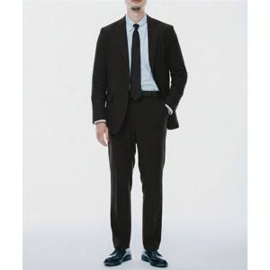 예일 YALE 스트레치 컴포터블 수트 셋업 - 레귤러 핏_블랙 YGS9JK308ABK 413271