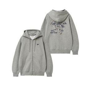 예일 YALE 코네티컷 후드 집업_그레이 YGS1HZ311BMG 413274