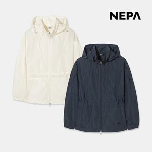 네파 여성 에코 브리즈 미드 자켓 간절기 등산 바람막이 허리스트링 점퍼 7M20668
