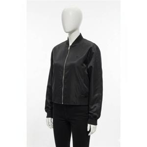 캘빈클라인 진 여성 스몰 자수 로고 글로시 나일론 보머 크롭 자켓 47B528G-UB1 384664