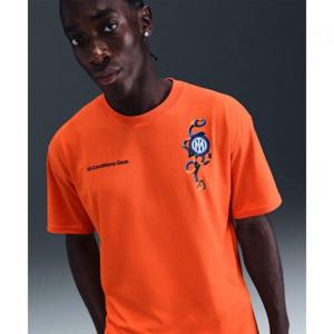 나이키 인터 밀란 ACG 축구 티셔츠 M - 세이프티 오렌지 IF0513-819 407799