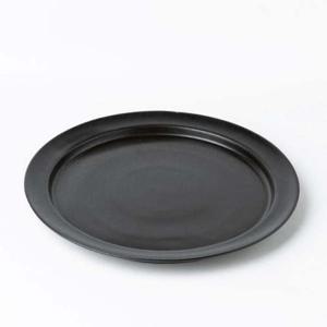 이천도자기 헤리티지 라운드 대야 원접시 블랙 30cm 식기 그릇 플레이팅 식기