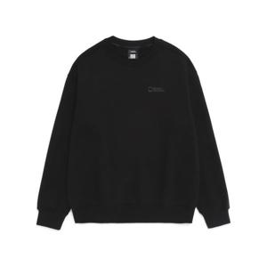 내셔널지오그래픽 NATIONALGEOGRAPHIC N261USW901 그리핀 세미오버핏 맨투맨 BLACK N261USW901099 432079