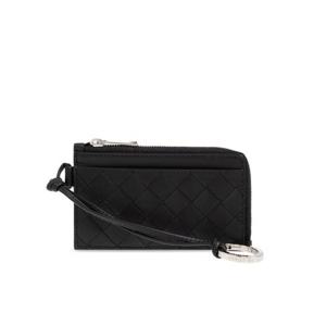 라프리마 보테가베네타 인트레치아토 L 지퍼 스트랩 카드 홀 775544 VCPQ3 8803