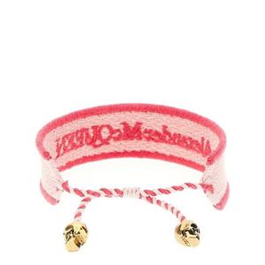 라프리마 알렉산더맥퀸 스컬 로고 패프릭 팔찌 757439 1AAN1 5800