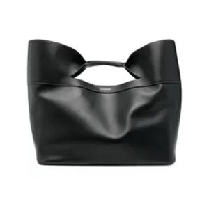 라프리마 알렉산더맥퀸 가죽 보우 토트백 709344 1BLCA 1000